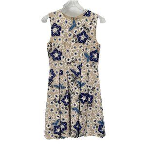 Needle & Thread Embroidered Silk Sheath Dress Grandmacore Romantic Sz 6